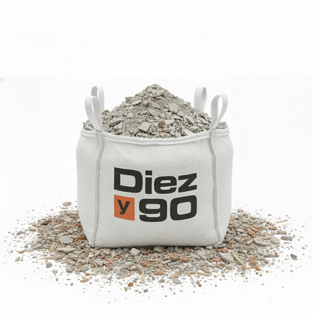 ESCOMBRO TRITURADO EN BOLSON X 1 M3