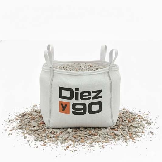 ESCOMBRO TRITURADO EN BOLSON X 1/2 M3