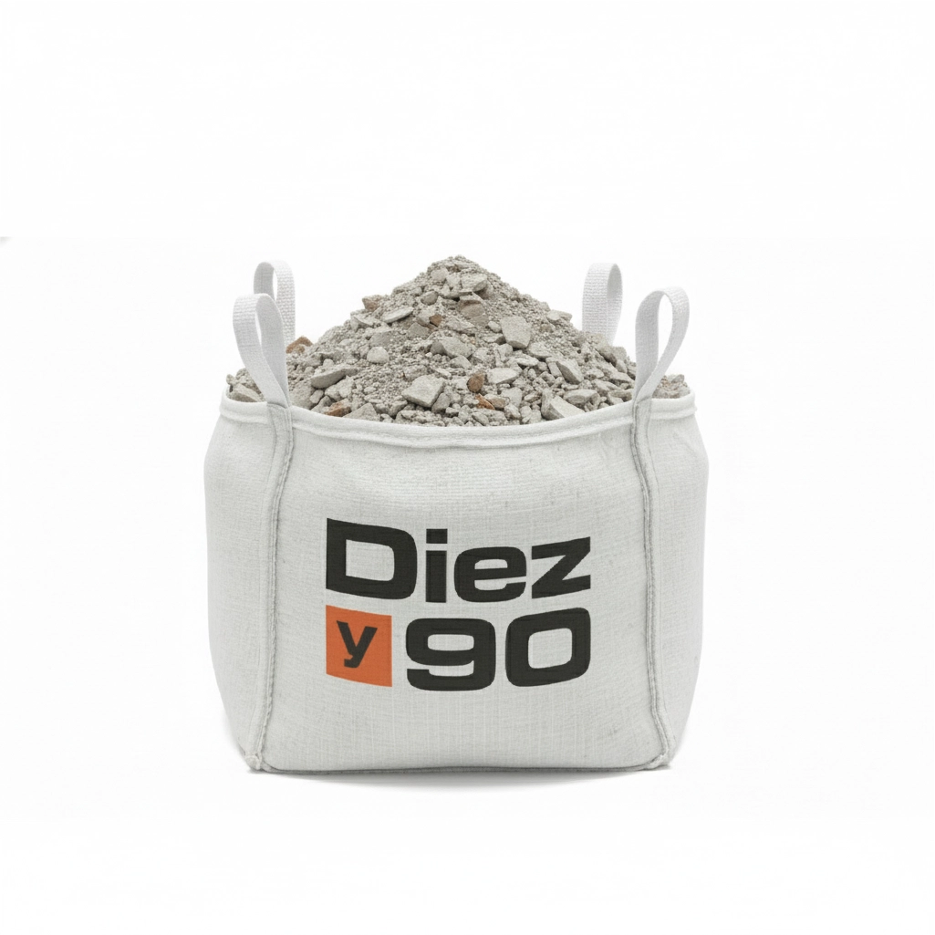 ESCOMBRO TRITURADO EN BOLSON X 1 M3