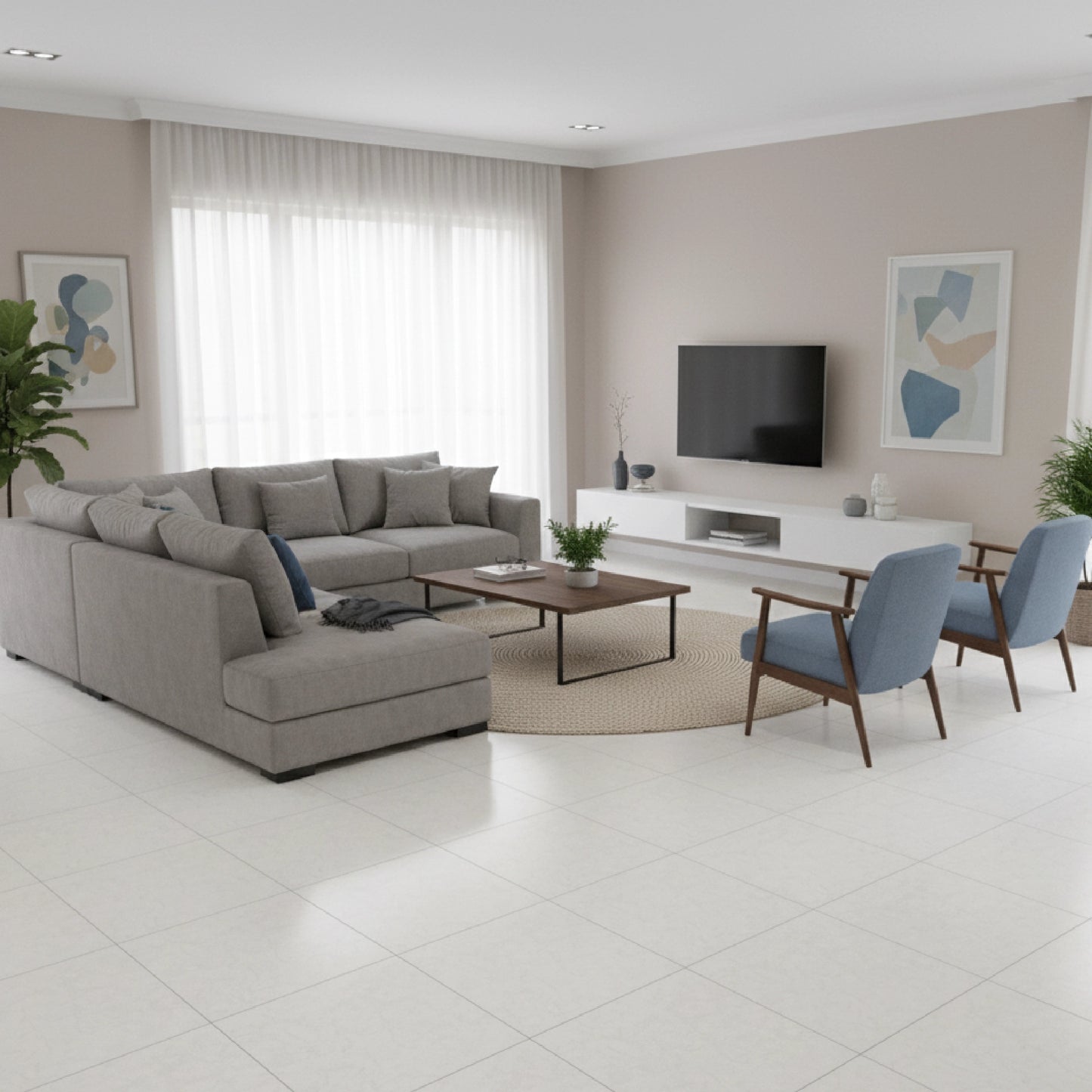 CERAMICO GLACIAR BLANCO 2DA 42,3X42,3 (CAJA POR 2,2 M2)