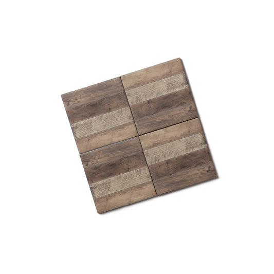 CERAMICO NOGAL MARRON SATINADO 43X43 ( PRECIO X 2.25 M2)