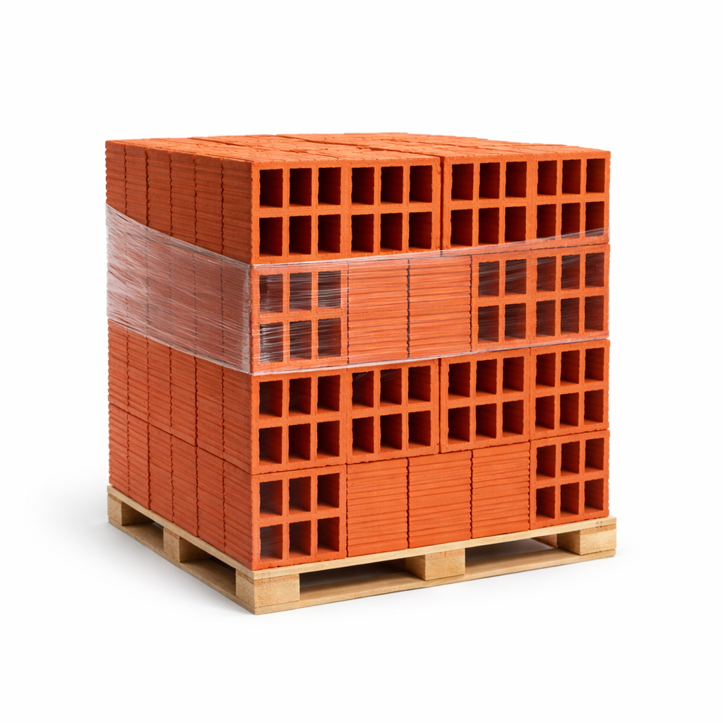 PALLET LADRILLO HUECO 18 X 18 X 33