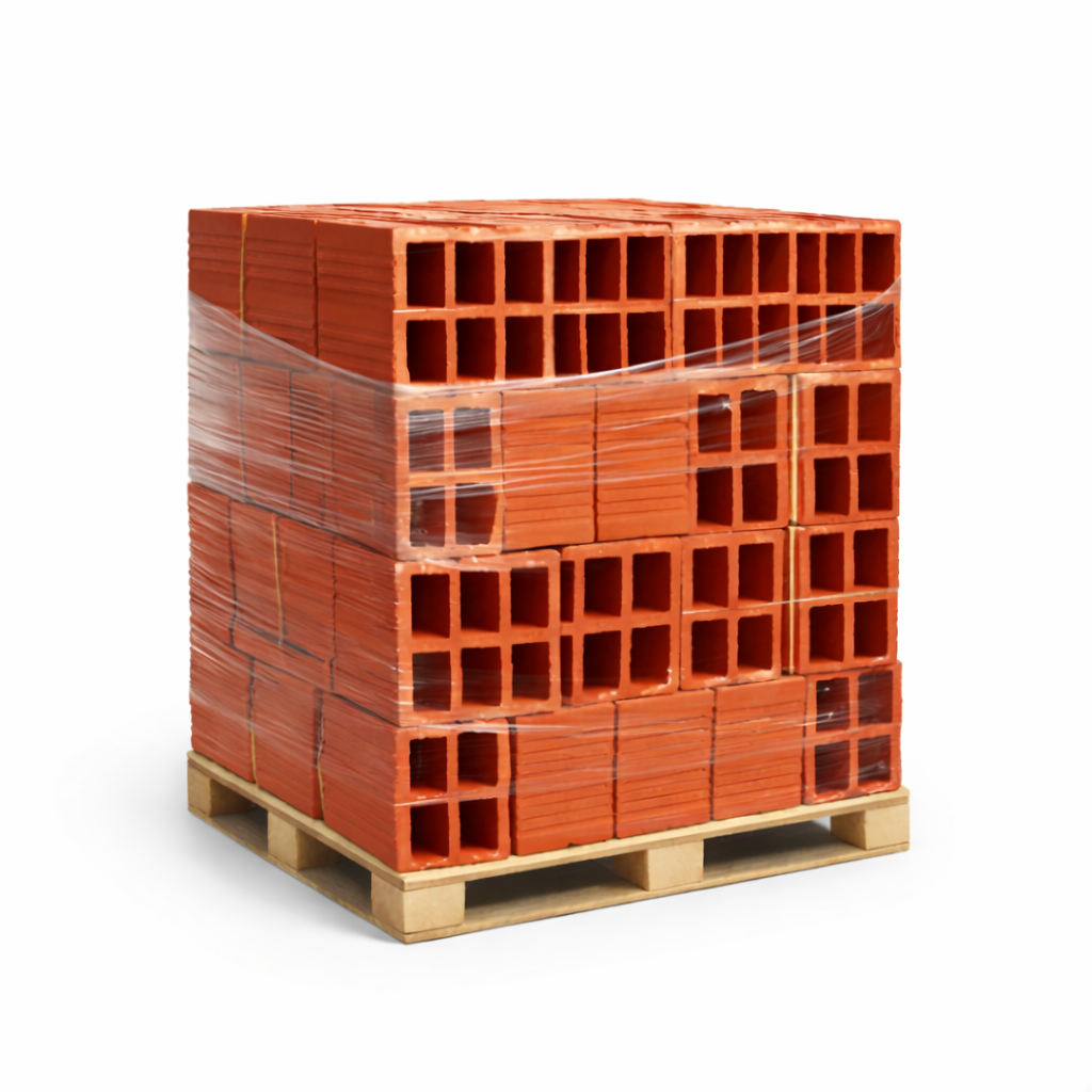 PALLET LADRILLO HUECO 08 X 18 X 33