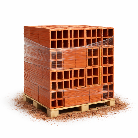 PALLET LADRILLO HUECO 08 X 18 X 33